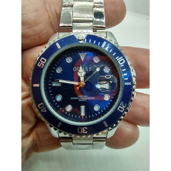 Oruss 1853 Blue Face Date Watch - Picture 13 of 13